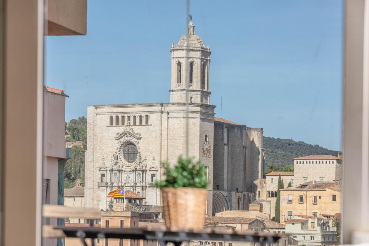 Flateli Penthouse Jaume I Lägenhet Girona Exteriör bild